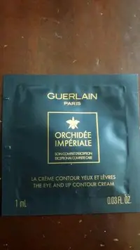 在飛比找Yahoo!奇摩拍賣優惠-GUERLAIN 嬌蘭 蘭鑽精奢氧生眼唇霜1ml有效期限20