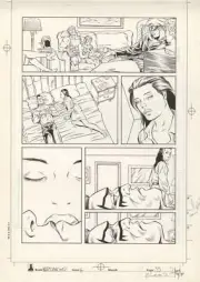 War Dancer #4 pg 35 Original Comic Art by Dave Taylor - Defiant