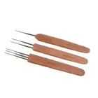 3 Pcs/Set Dreadlock Crochet Hook for Hair, Dreadlock Needle Tool for Braid Cr...