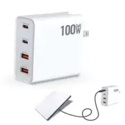 PD100W USB C Fast Charger for Starlink Mini - 4 Ports USB + Type C 100W 30W