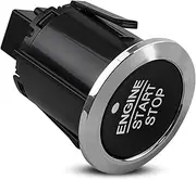 Ignition Starter Switch Stop Button Fit for Ford F250 F350 F450 2017-2021 Expedition Edge 2015-2021 Fusion 2016-2021, Automatic Start-Stop Switch Replace DG9T14C376ADW DG9Z10B776AB