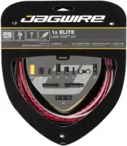 Jagwire 1x Elite Link Shift Cable Kit SRAM/Shimano with Polished Ultra-Slick Cab
