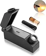 Gem Refractometer, Jewelry Refractometer, RHG181 1.30-1.81 Professional Ldentification Gem Refractometer, Gem Portable Refractometer with 3ml Reflective Index Fluid, for