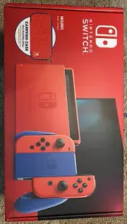 Limited Edition Nintendo Switch Mario Red & Blue Edition In-Hand