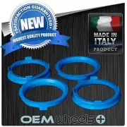 4 Polycarbonate Hub Centric Hubcentric Ring Rings 56.1 To 67.1 Subaru Mini Honda