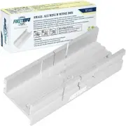 Metal Small Aluminum Mitre Box 5.5 Inch Small Tiny Miter Box for Manual Saw for