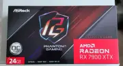 ASRock Phantom Gaming AMD Radeon™ RX 7900 XTX GPU 24GB GDDR6 Brand New Sealed