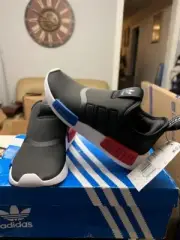 Adidas Originals NMD 360 C Black White Kids Casual Shoes Size 2K GY9147