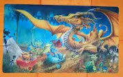 Momma Dragon Moxes Play Mat MTG Playmat SIGNED Dan Frazier Wizards Of The Coast