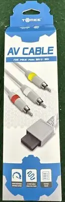 AV CABLE - Wii U, Wii, Nintendo, New Tomee HD