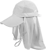 [MOTHNUR] Sun Visor Cap Women's Sun Hat Wide Brim Foldable and Easy to Clean Uv Protection Hat Grey