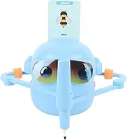 Dpofirs Smart Drawing Robot for Kids, Interactive Educational Drawing Robot, Art Enlightenment Interactive Early Education with 100 Word Cards 2 Color Pens, Learning Art Robot