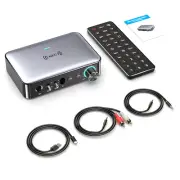 Bluetooth 5.1 Audioempfänger Sender NFC AUX Mikrofon HIFI Wireless Adapter p