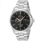 [Gucci] G-TIMELESS G Timeless Watch, Black Dial, Stainless Steel, Sapphi [New!!]