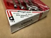 XB605A- 4-Piece 12-Point SAE Flank Drive® 10° Offset Box Wrench Set (1/2–15/16")