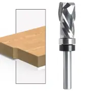 Double-spiral cutter Top Bearing Ultra Compression Flush Trim Router Bit 1/ 4"