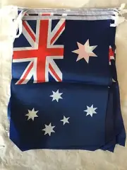 100% Polyester 3.6M Australian Flag Bunting Aussie Australia Day flags banner