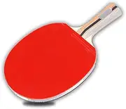 Ping Pong Paddles Table Tennis Bat with Carbon Fibre Technology for Increased Control, Spin & Power Performance Perfect for Adults and Kids Indoor/Outdoor Activity ZSMMFDB (Size : 15x26cm)