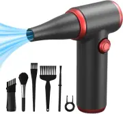 Airbition Electric Air Duster, 100500RPM Compressed Air Duster with LED Light...