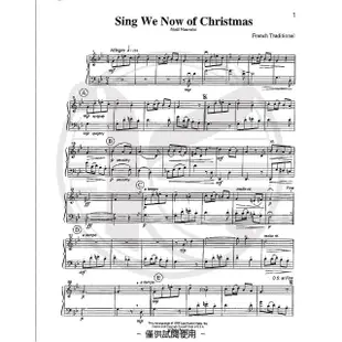 【Kaiyi Music 凱翊音樂】兩人音樂 - 聖誕樂譜 第1冊 適用於長笛、雙簧管、小提琴&大提琴或是低音管
