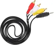 2Pcs Cable Stereo Cord for Tv Speakers and Home Cinema System Reliable Audio Video Connection with Zero Interference Sound