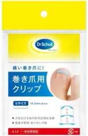 Dr Scholl clip for ingrown toenail caring toenail curve S M L Select Size Japan