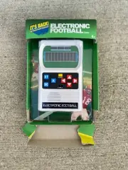 Vintage 1977 Mattel Electronics Handheld Football Game 2024 Damaged Box