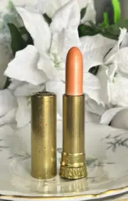 VINTAGE Max Factor Hollywood Ultralucent Creme Lipstick LAGUNA PEACH IRIDESCENT