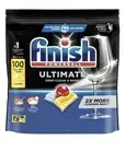 Finish Powerball 100 Count Ultimate All In 1 Lemon Sparkle Dishwashing Tablets