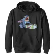 Stitch DJ Record Scratch Master Pull Over Hoodie