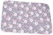 Fenteer Dog Pad Pet Mat, Kennel Mat, Portable Dog Bed Pad Cooling Pad for Pet Supplies for Bed Indoor Outdoor Summer, Grey