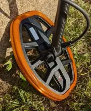Minelab Vanquish V8 Double-D Coil Bumper- Contoured Rubber Guard. ~ T-ORANGE ~
