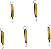 HOODANCOS 5pcs Mini Portable Spring Scale for Kitchen Handheld Electronic Weigher Accurate Fish Vegetable Weight