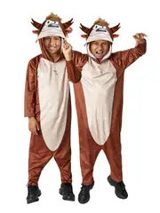 Taz Unisex Jumpsuit Costume for Kids - Looney Tunes