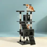 180cm i.Pet Cat Tree Tower Scratching Post Scratcher Tower Condo House