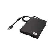 USB Floppy Disk Reader Drive, 3.5” External Portable 1.44 MB FDD Black