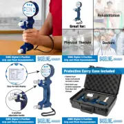 PROFESSIONAL Digital Hand Dynamometer Grip Strength Testing Physical Therapy NEW