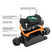 High Power Inline Cord Switch Toggle Switch Toggle Switch Outdoor Waterproof