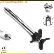 Dental Anesthetic Syringe Self-Aspirating 1.8ml Black Surgical Instruments New