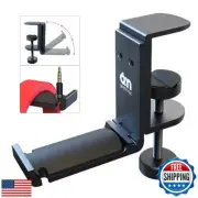 6amLifestyle Foldable Headphone Hodler Hook Hanger Stand Under Desk, Headphon