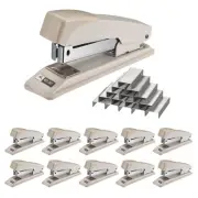 10pcs Desktop Staplers with 6000 Staples Office Stapler 25 Sheet Capacity