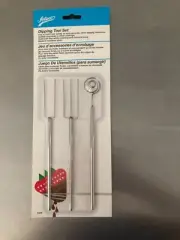 ATECO 3 Piece Dipping/Fondue Tool Set for Fruit, Candy or Nuts
