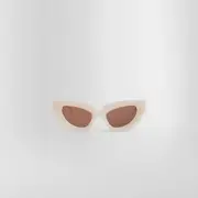 [KUBORAUM] KUBORAUM UNISEX OFF-WHITE EYEWEAR Off-white