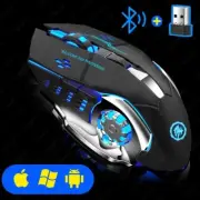 Bluetooth Mouse Gaming Computer Rechargeable Wireless Mouse USB Mechanical E-Spo
