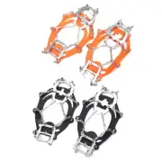 Crampons, Stainless Ice Traction Cleats for Snow Safe Protective Grips