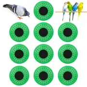 10 Pack Plastic Small Bird Nests Pigeon Nesting Bowls Quails Breeding Hatchin...