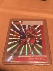 2019 Panini Contenders Draft Picks Ryan Finley Game Day Cracked Ice 5/5