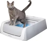 ScoopFree Automatic Self Cleaning Cat Litter Box Original Purple or Taupe 2nd ge