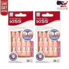 KISS Everlasting French Manicure Kit, Chip-No with Flexi-Fit Technology, 2 pack