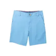 Wonder Nation Boys Flat Front Shorts, Blue Flower Size 14